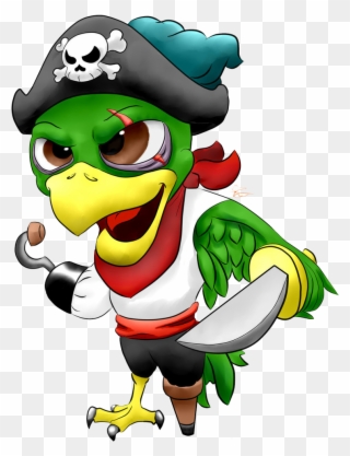 Pirate Parrot Png Image - Pirate Parrot Png Clipart