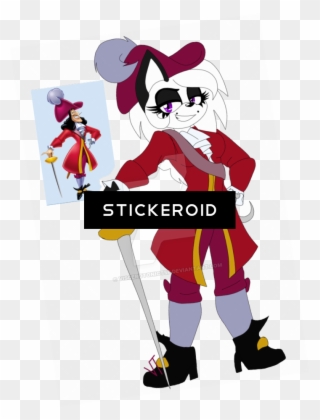 Captain Hook Cartoons Disney - Captain Hook Cardboard Cutout Lifesize Standup Clipart