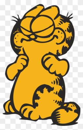 Garfield The Cat Cartoon - Garfield Clipart