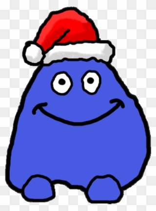 Presenting Happy The Christmas Blob - Christmas Blob Clipart