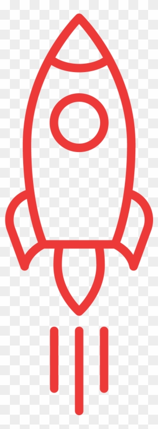 Best Accelerator Or Incubator Program - Rocket Ship Outline Clipart
