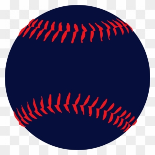Free Softball Image - White And Red Sports Ball Clipart