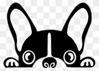 Frenchie Decal - Boston Terrier Stickers Clipart