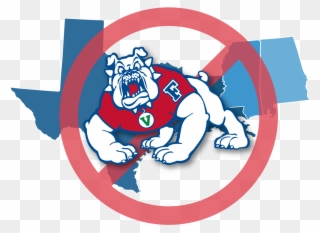 Southern States With Bulldog Logo-01 - Fresno State Bulldogs Clipart