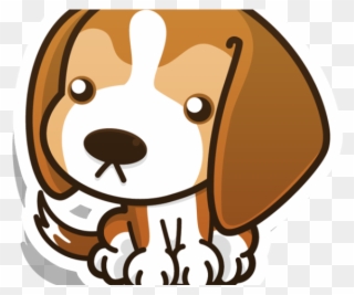 Beagle Clipart Chibi - Funny Puppies - Png Download