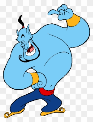 Genie - Disney Aladdin Genie Png Clipart