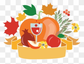 A True Farm To Table Experience, The Harvest Supper - Happy Thanksgiving Icon Clipart