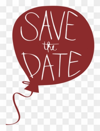 Save The Date • Fall Fling Gala September 21, - Save The Date Words Transparent Clipart