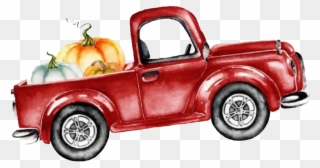 Truck With Tree On Top Clipart