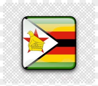 Zimbabwe Flag Clipart Flag Of Zimbabwe National Flag - Tv Icon Transparent Background - Png Download