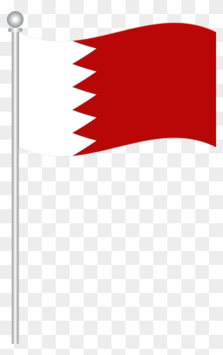 Bahrain Flag Png Pic - Bahrain Flag Png Vector Clipart