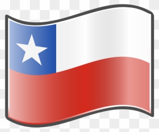 Nuvola Chile Flag - Flag Clipart