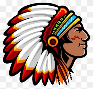 Native Americans In The - Cartoon Indians Clipart