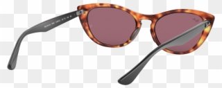 Sunglasses Ray Ban Nina Tortoise Rb4314n 1249u0 54 - Oakley Frogskins Clipart