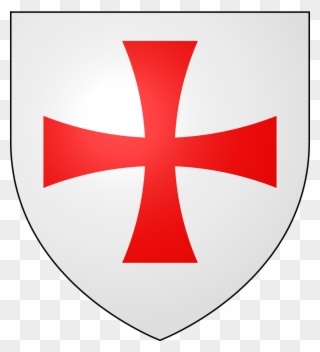 Download Herb Zakonu Templariuszy Clipart Knights Templar - Hugues De Payens Coat Of Arms - Png Download