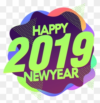 Happy 2019 New Year Png Image - Happy New Year 2019 Png Clipart