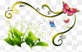 Muguet-71 - Afiş Süsleri Clipart