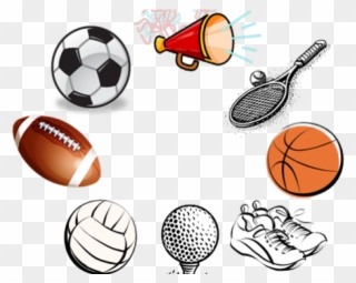 Sports Equipment Clipart Athletic Director - Fall Sports - Png Download