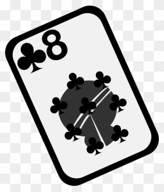 Card Club Number Eight Game Png Image - Game Clipart