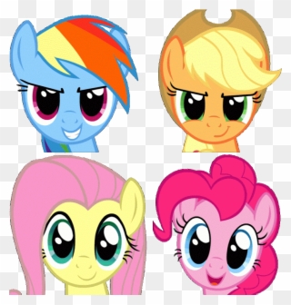 My Little Pony Heads Clipart