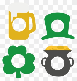 St Patrick - Monogram Clipart