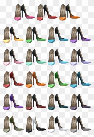 All Shoes Come With A Hud That Lets You Pick From Your Clipart