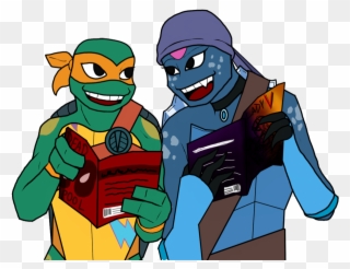 Clip Art Royalty Free Rottmnt Your Ocs Mikey And Kameko - Rottmnt Mikey - Png Download
