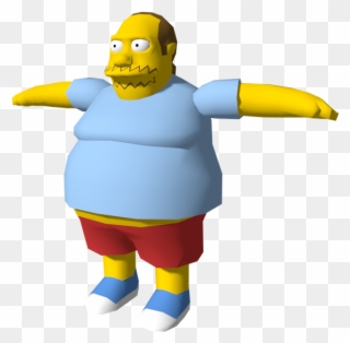 Download Zip Archive - Simpsons Hit And Run Comic Book Guy Clipart