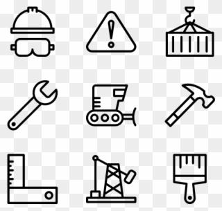 Construction - Stationery Icon Png Clipart
