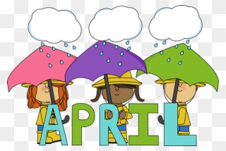 April Is Upon Us And As The Saying Goes - April Clip Art - Png Download