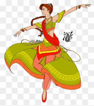 Png Open Dancer Istil Adopt By Bc Rain - Indian Dance Clipart Png Transparent Png