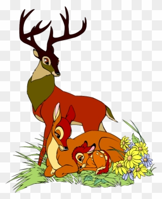 Bambi Clipart Bambi Disney - Bambi Y Su Familia - Png Download