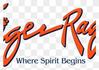 Cheerleader Clipart Auburn - Tiger Rags - Png Download
