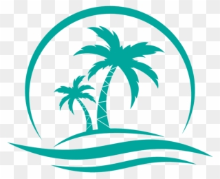 Isla Mujeres Vacation Rental - Tropical Tree Design Clipart