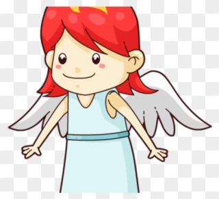 Angel Clipart Cute - Clip Art Angel Cartoon - Png Download