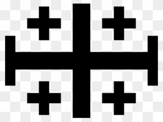 Religious Cross Clipart - Jerusalem Cross - Png Download