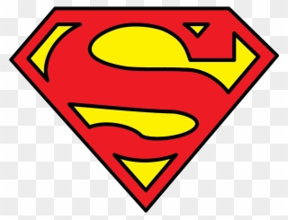 Simbolo Do Super Homem - Superman Logo A4 Clipart