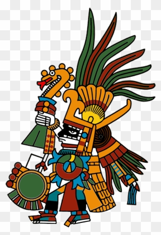 The Symbol Of Our Will, The Left Handed Hummingbird - Tlaloc Aztec God Clipart