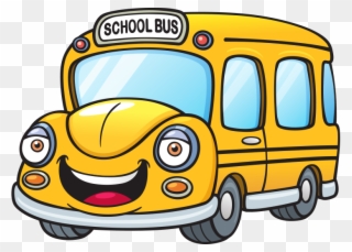 Png Eski Okul Servisi Resmi - Cartoon Bus Clipart