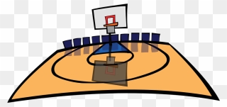 Background Basketball Cliparts 10, Buy Clip Art - Basketball Court Clipart Png Transparent Png