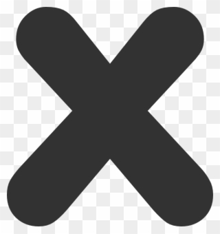 Black Wrong Clipart