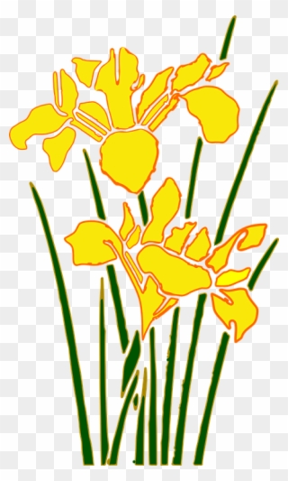 Daffodil Cartoon 7, Buy Clip Art - Taman Bunga Png Transparent Png