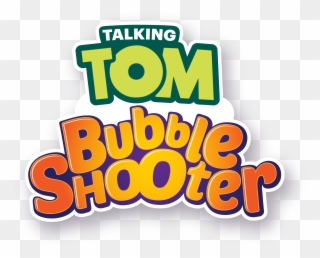 Talking Tom Bubble Shooter App Review - Talking Tom Bubble Shooter Logo Clipart