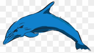 Collection Of Dolphin Vector Art - Dolphin Clipart