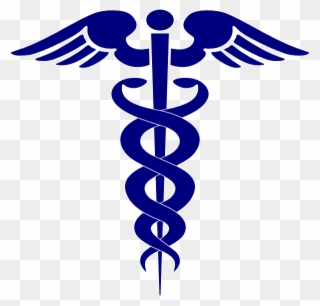 Dark Blue Medical Symbol Clipart