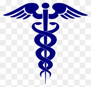 Dark Blue Medical Symbol Clipart