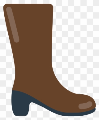 Cowboy Boot Graphic 27, Buy Clip Art - Boot Emoji Png Transparent Png