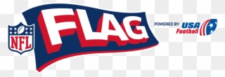 All Star Youth Sports Nfl Flag - Flag Football Logo Clipart