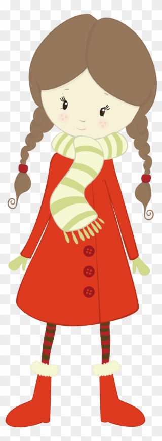 Girls ‿✿⁀○ Weihnachten, Weihnachten, Schnee, Clipart - Clip Art - Png Download
