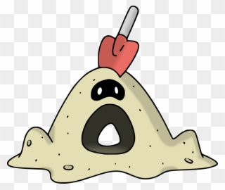 Faites Attention, Lors De Vos Vacances À La Plage De - Pokemon Sandygast Clipart